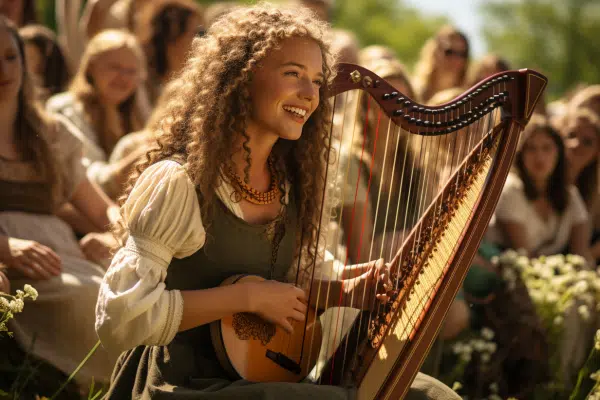 Harpe celtique irlandaise : origines, signification et traditions