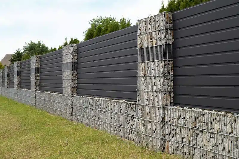 Comment utiliser des gabions pour créer un grillage avec des cailloux