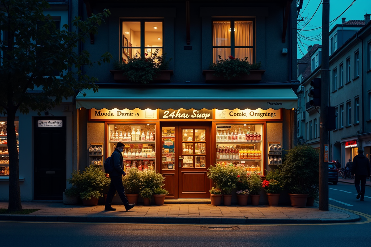 épicerie nocturne