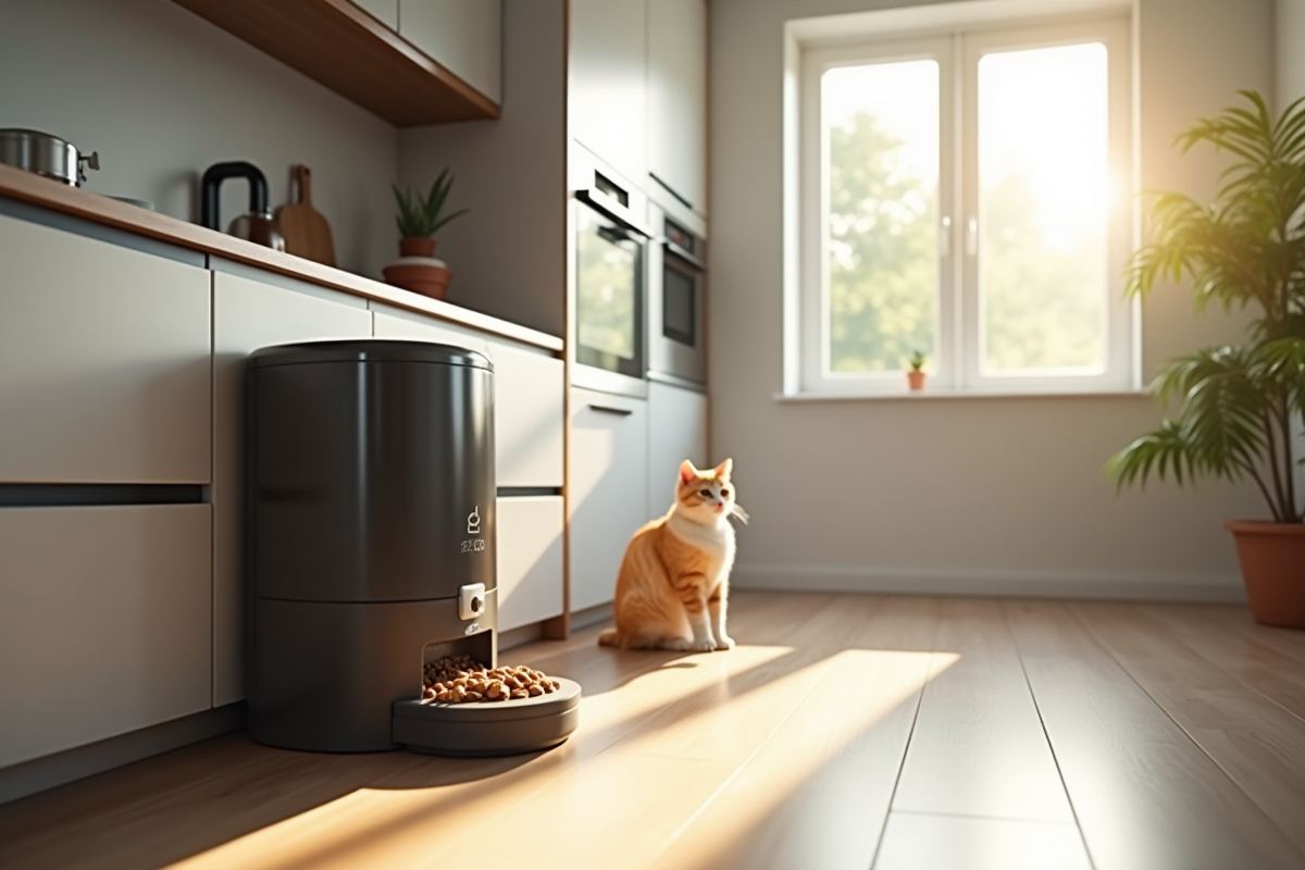 Les distributeurs de croquettes connectés : innovation et commodité